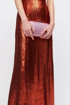 Abito aderente in paillettes