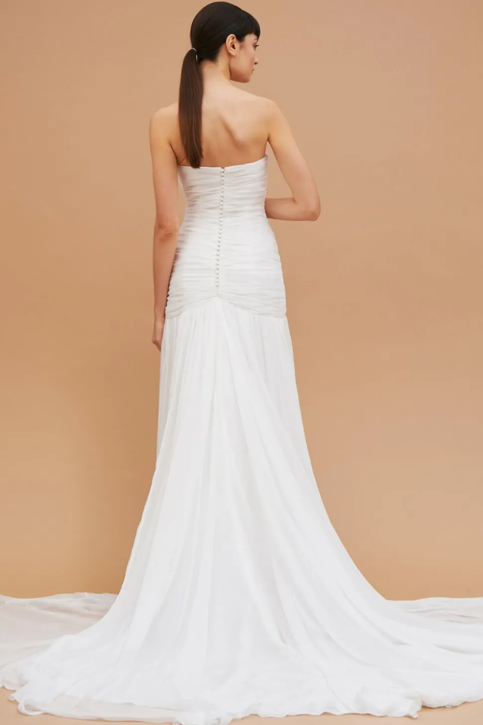 Abito bustier intrecci