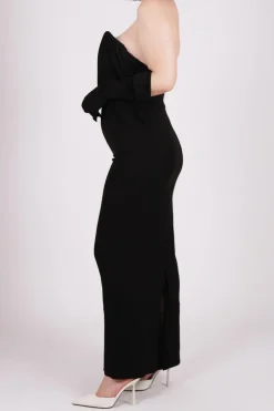 Abito bustier nero