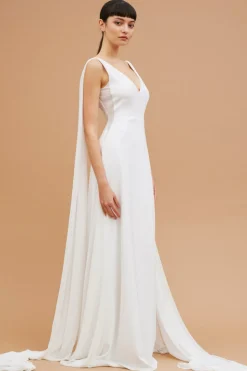 Abito con fusciacche chiffon