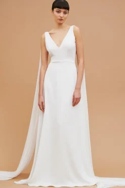 Abito con fusciacche chiffon