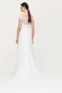 Abito con top in pizzo