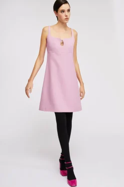 Abito corto rosa