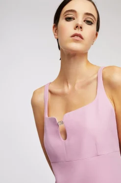 Abito corto rosa