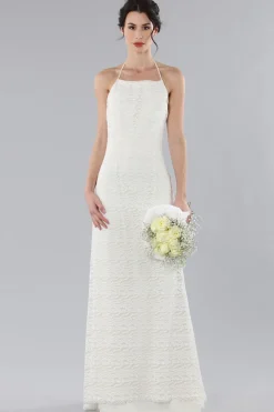 Abito da sposa con schiena scoperta