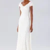 Abito da sposa scivolato in pizzo