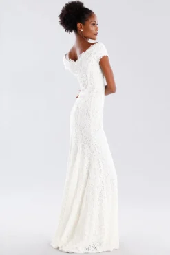 Abito da sposa scivolato in pizzo