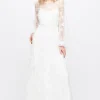 Abito floreale in tulle