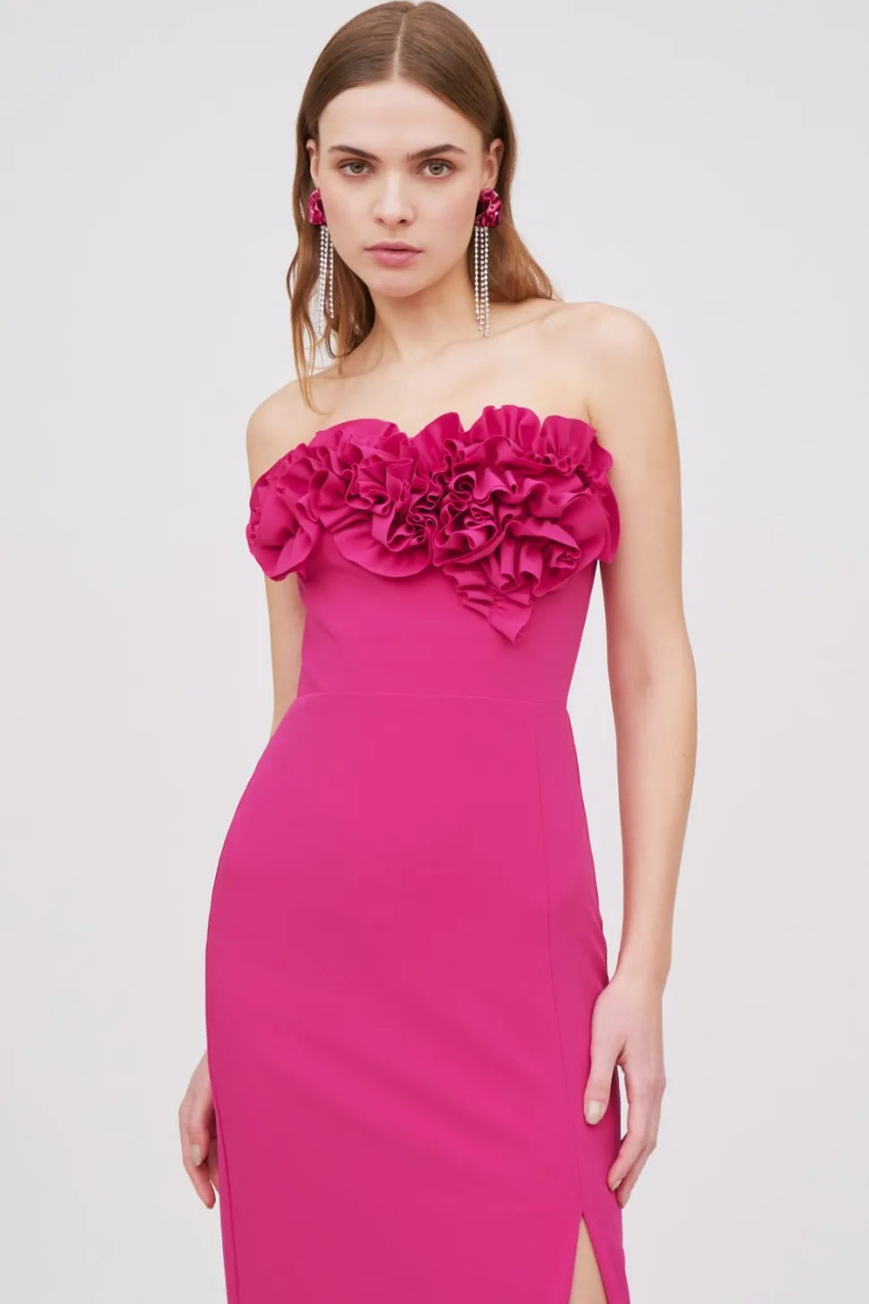 Abito fucsia