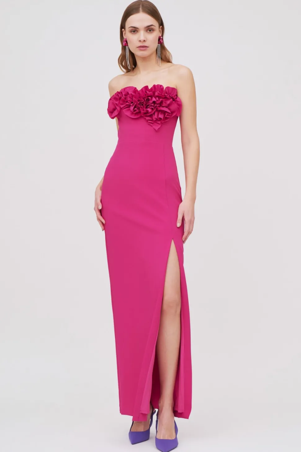 Abito fucsia