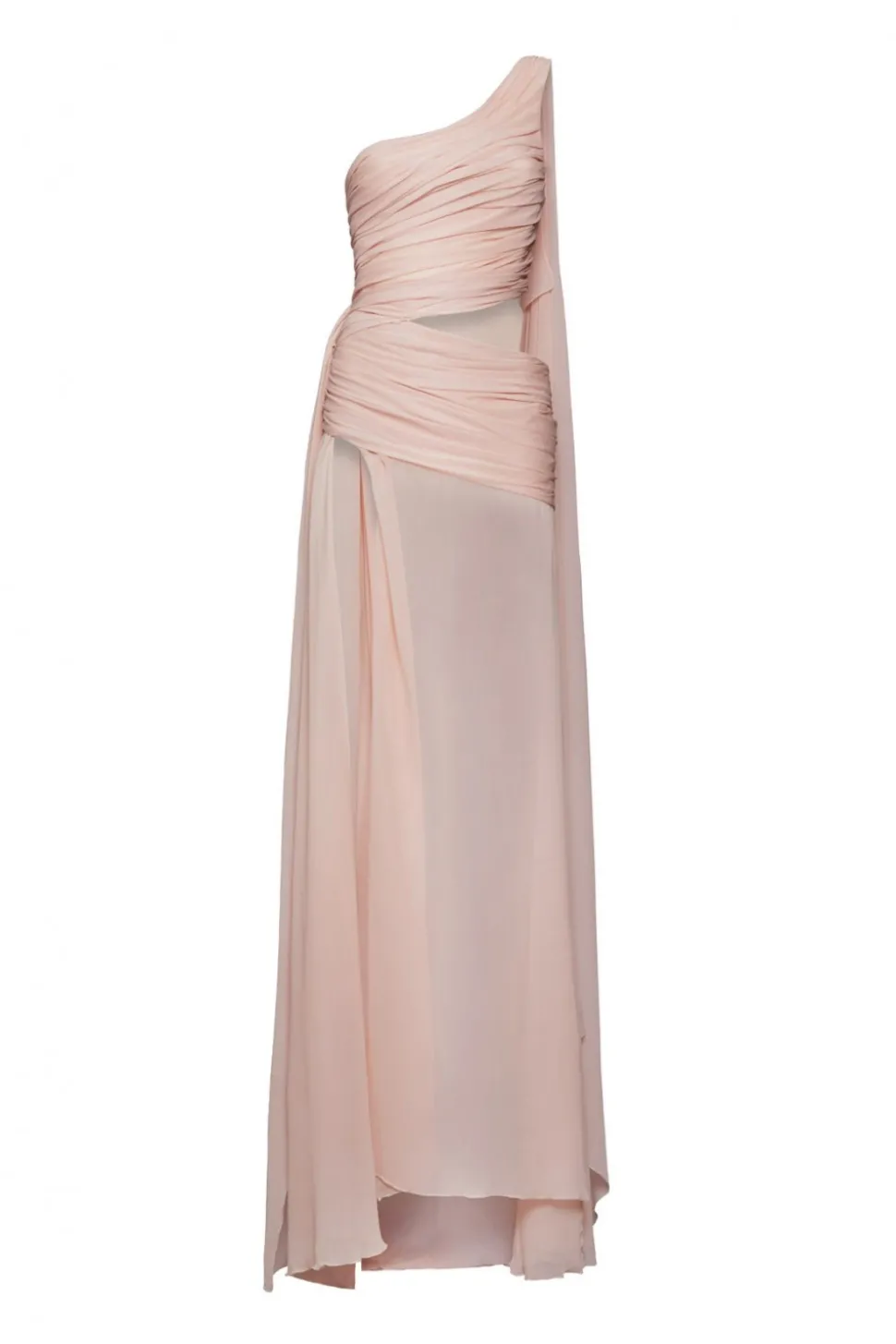 Abito in chiffon rosa