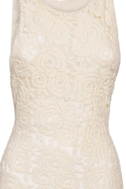 Abito in pizzo macramè