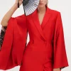 Abito kimono rosso