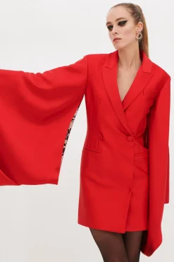 Abito kimono rosso