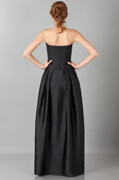 Abito lungo bustier