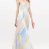 Abito lungo tie&dye