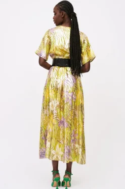 Abito lurex lime