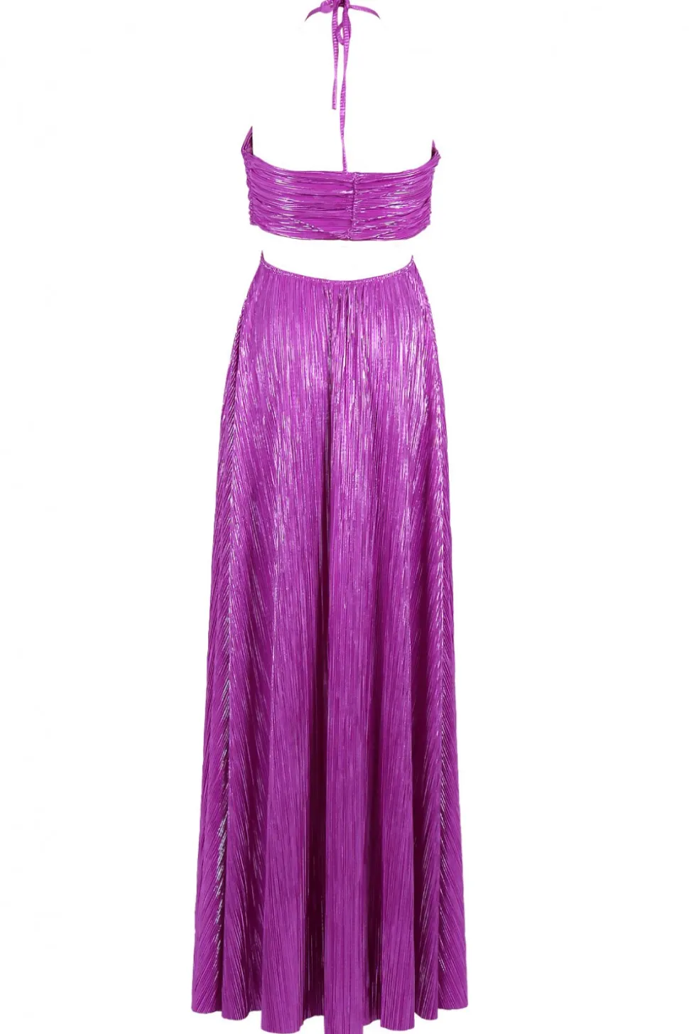 Abito lurex magenta