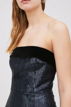 Abito paillettes midnight
