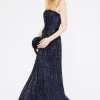 Abito paillettes notte