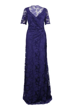 Abito pizzo blu