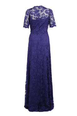 Abito pizzo blu