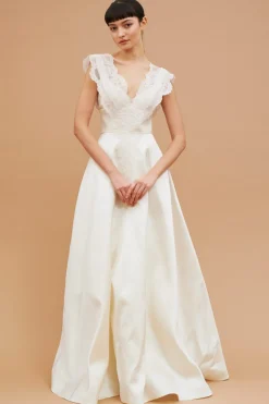 Abito scivolato con pizzo