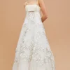 Abito tulle con fiori