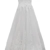 Abito tulle e ricami