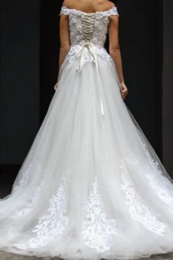 Abito tulle e ricami