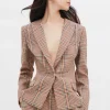 Blazer jacquard galles