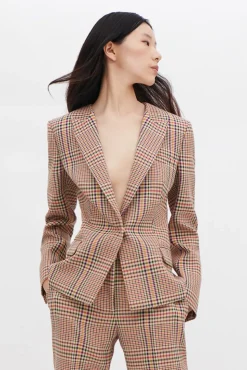Blazer jacquard galles