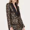 Blazer smoking leopardato