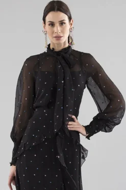 Blusa microplumetis