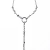 Bodychain argento e cristalli