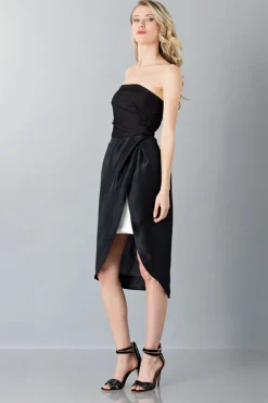 Bustier con spacco