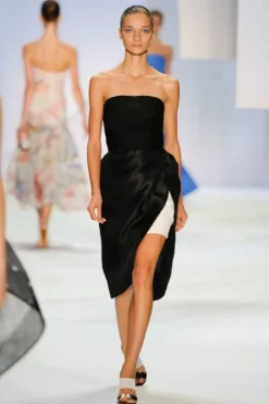 Bustier con spacco