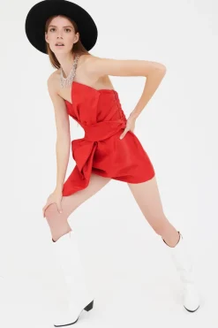 Bustier in seta