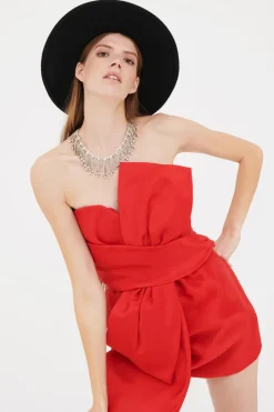 Bustier in seta