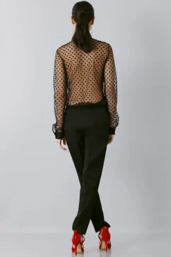 Camicia plumetis