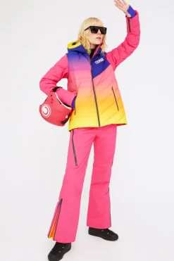 Completo con giacca multicolor