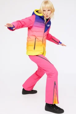 Completo con giacca multicolor