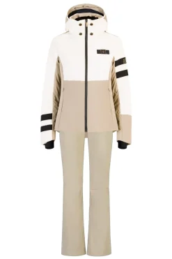 Completo da sci beige