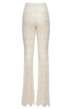 Completo top e pantalone in pizzo