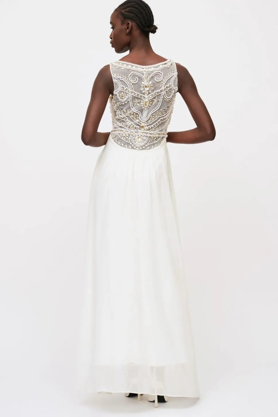 Dress with crystals