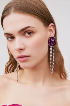 Georgia Crystal earrings