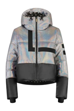 Giacca da sci iridescente