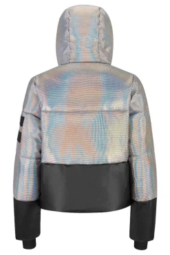 Giacca da sci iridescente