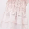 Gonna in organza rosa