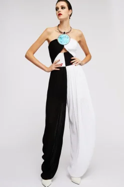 Jumpsuit bicolore